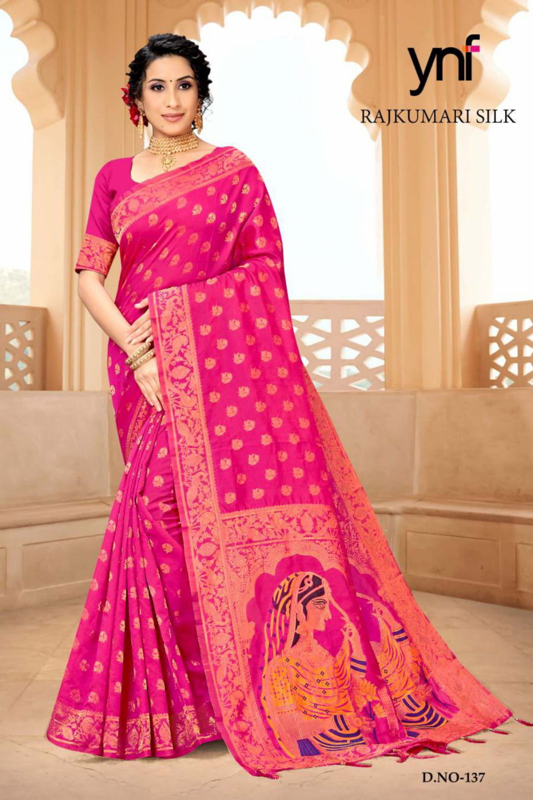 Ynf Rajkumari Silk Designer Banarasi Saree Collection
